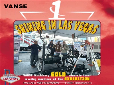 Las Vegas World of Concrete ---- Màquines venudes